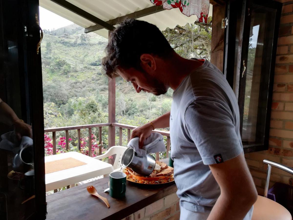 Hotel Campestre Rocas Del Paraiso Machetá エクステリア 写真
