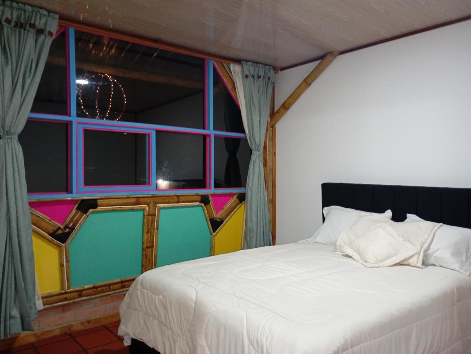 Hotel Campestre Rocas Del Paraiso Machetá エクステリア 写真